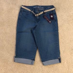 Gloria Vanderbilt Jean crop